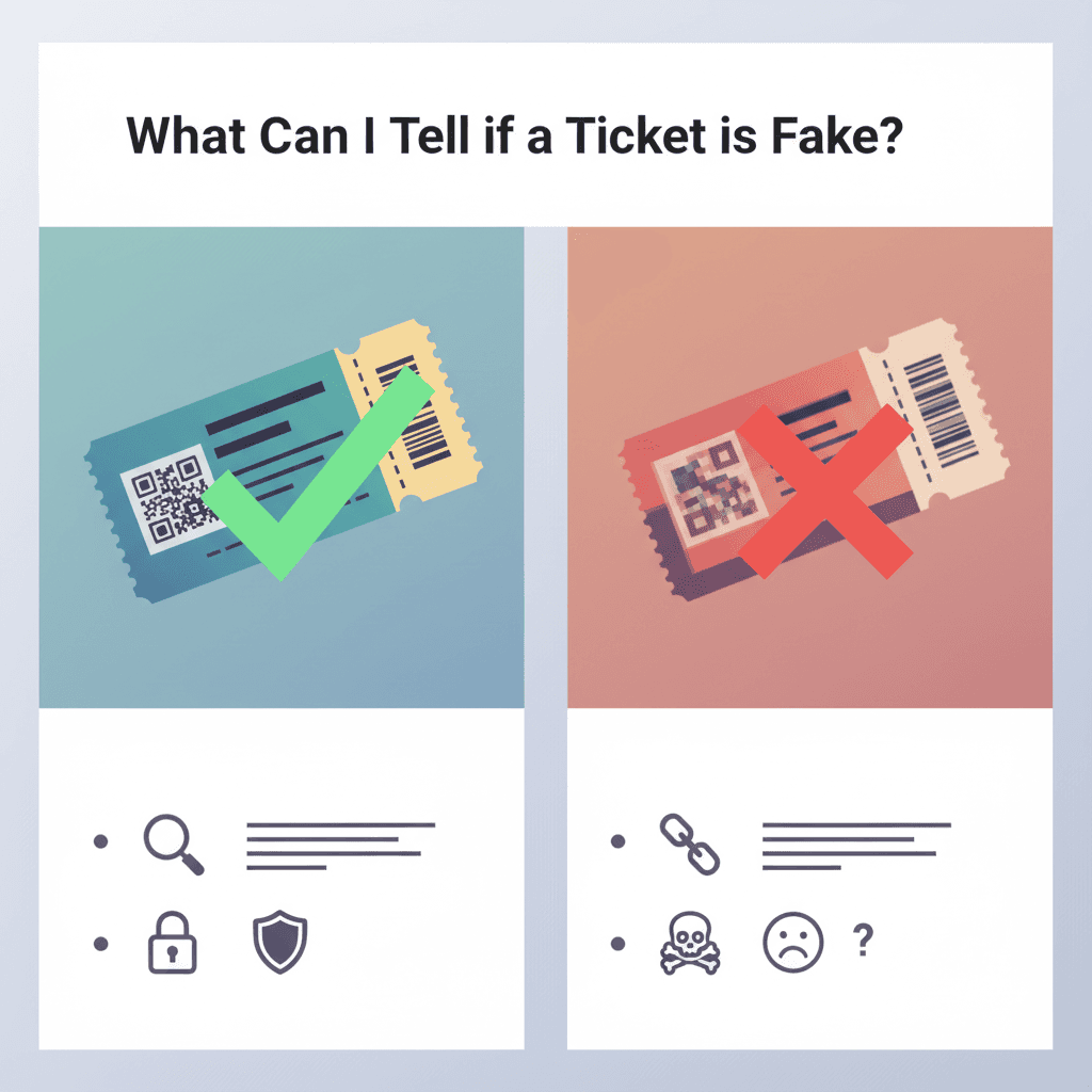 How Can I Tell if a Ticket is Fake?