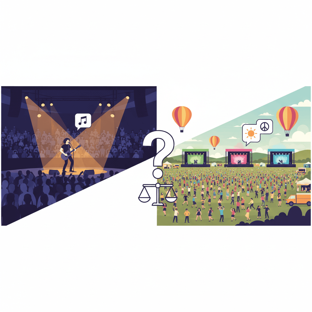 Concerts vs Festivals: Which Is Better for You?