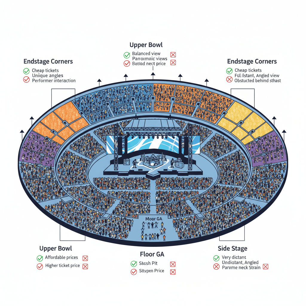 How to Plan the Perfect Concert Experience: Seat‑Picking, Arrival Timing & Pre‑Show Rituals for Stadium Tours (2026 Tour Season)